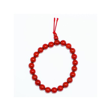 Bracelet 8mm power jaspe rouge