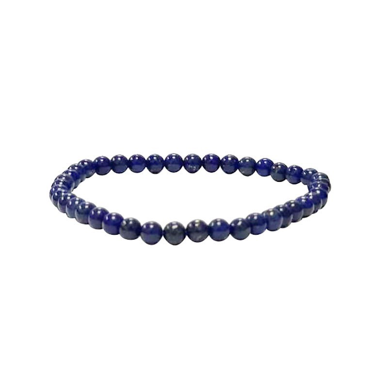 Bracelet lapis lazuli 4mm