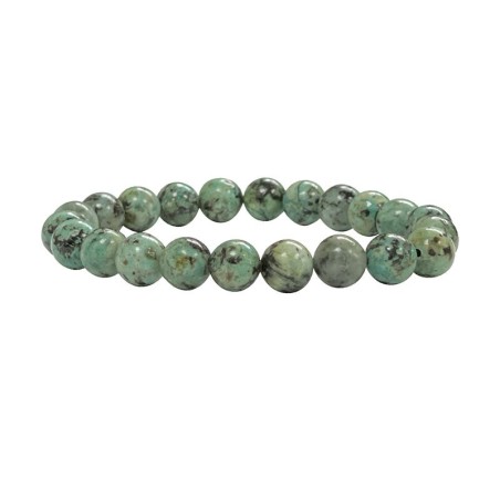 Bracelet turquoise africaine 8mm