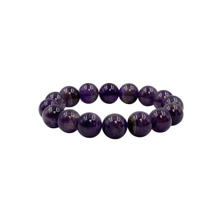 Bracelet amethyste 12mm