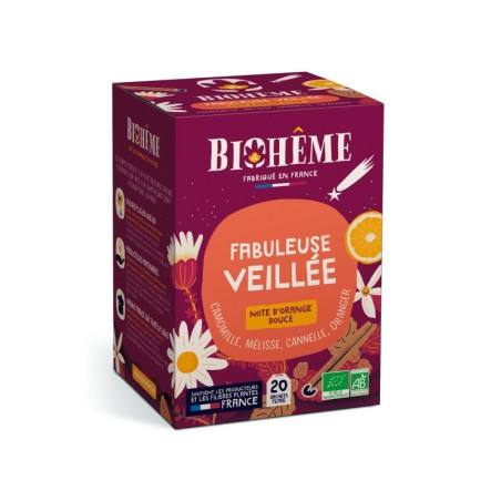 Fabuleuse veillée bio 20 infusettes