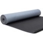 Tapis yoga pvc deluxe anthracite 183x60x0.6cm