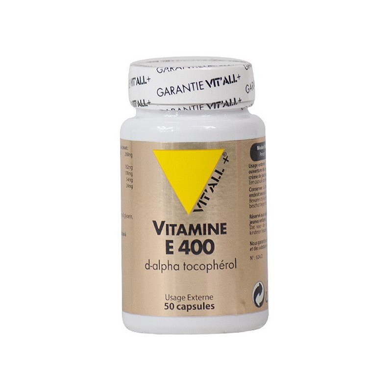 Vitamine E 400 UI 50 capsules