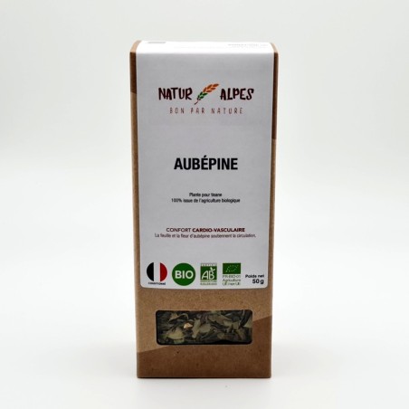 Aubépine bio feuille et fleur 50gr