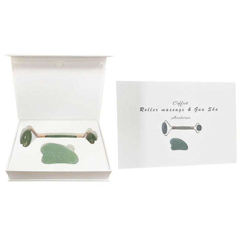 Coffret roller et gua sha aventurine