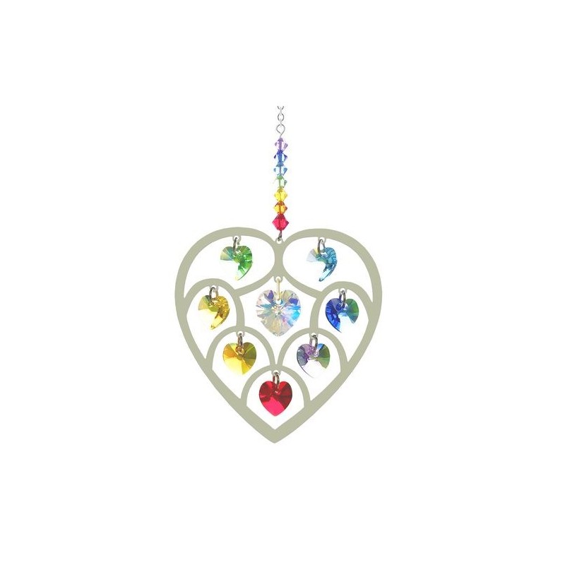 Cristal coeur chakras