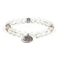 Bracelet cristal de roche om 8mm