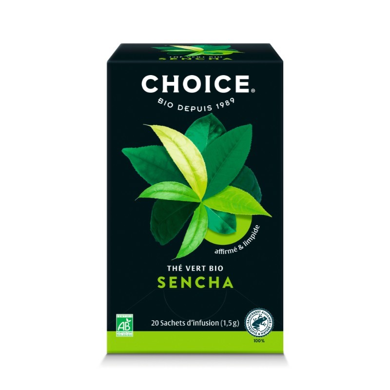 Sencha thé vert bio 20 infusions
