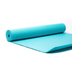 Tapis yoga pvc turquoise 1200g 183x61x0.5cm