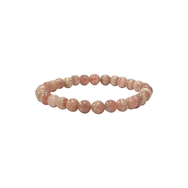 Bracelet rhodochrosite 8mm