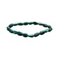 Bracelet malachite grains