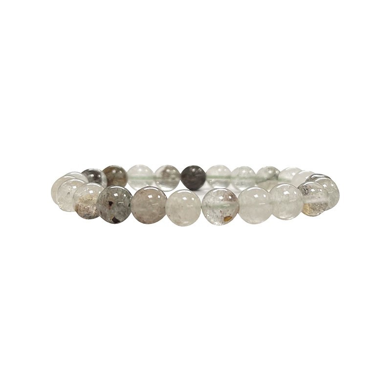 Bracelet quartz chlorite 8/9mm