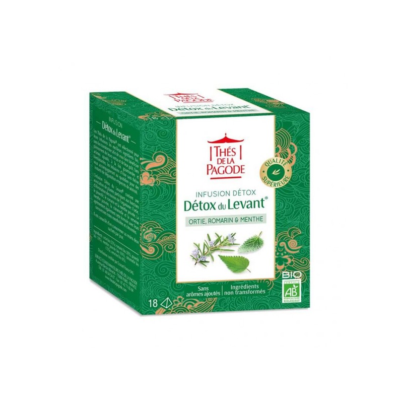 Infusion détox du levant Bio 18 sachets