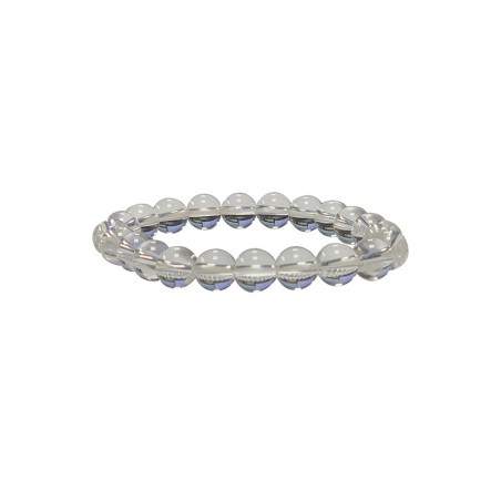 Bracelet cristal de roche 8mm