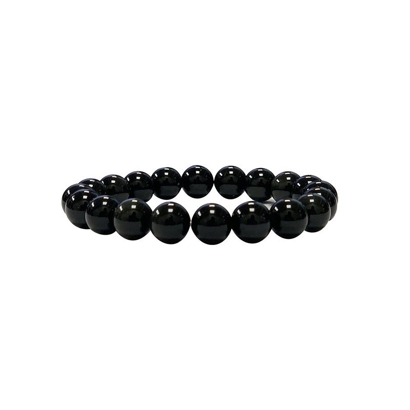 Bracelet obsidienne oeil céleste 6mm