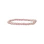 Bracelet quartz rose 4mm