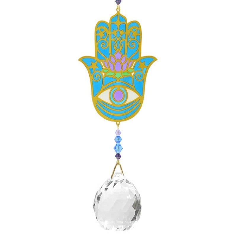 Cristal Feng Shui Hamsa Protection