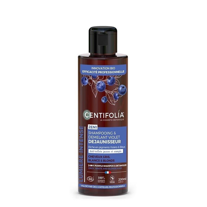 Shampooing & Démêlant violet déjaunisseur 200ml