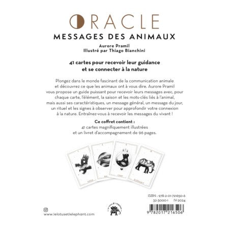 Oracle messages des animaux - Aurore Pramil