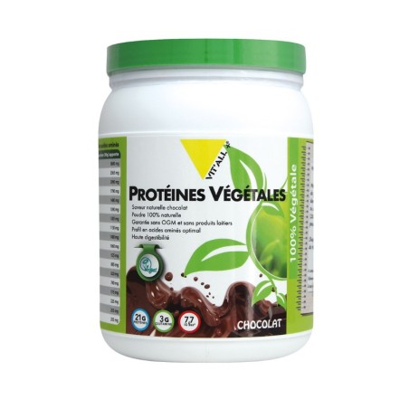 Plant fusion prot vegetales chocolat 454gr