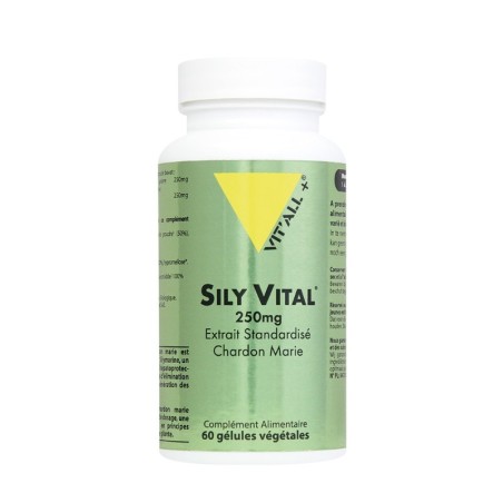 Silyvital 250mg extrait standardise chardon marie 60 gelules