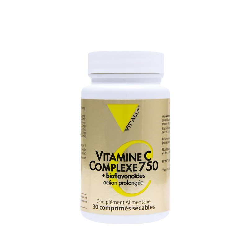 Vitamine C 750mg complexe 60 comprimés