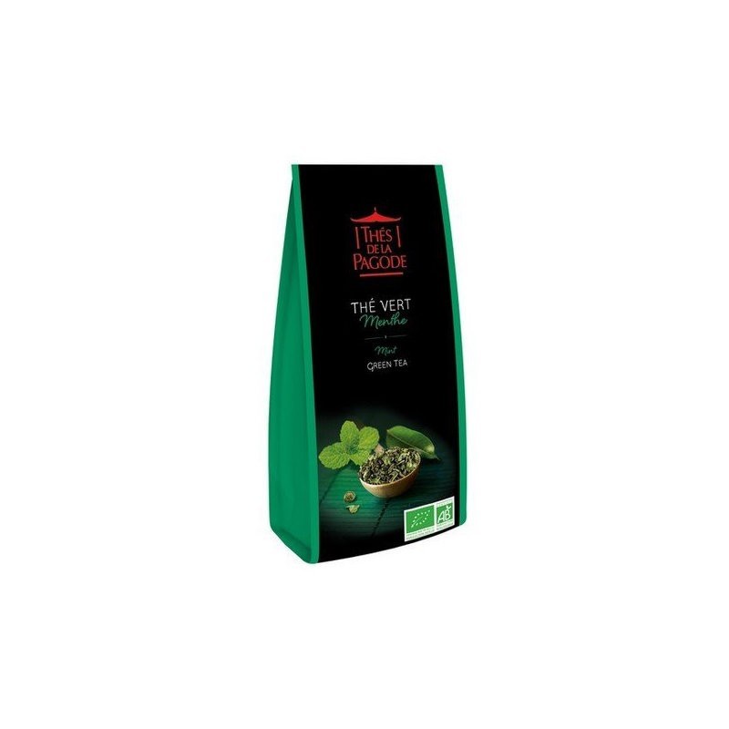 Thé vert Menthe Bio 100gr