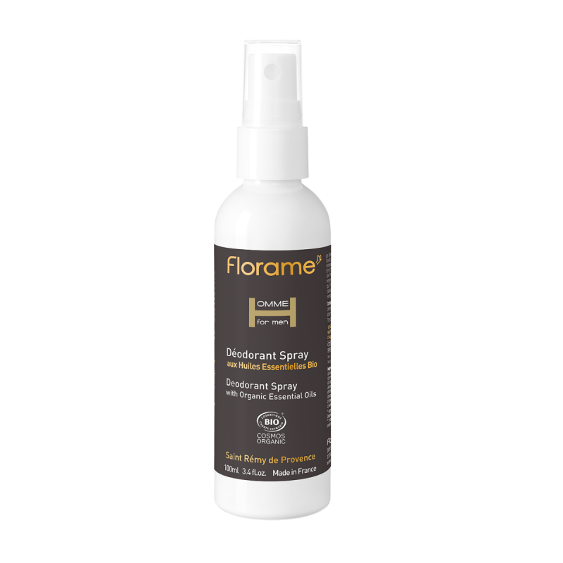 Déodorant spray homme bio 100ml