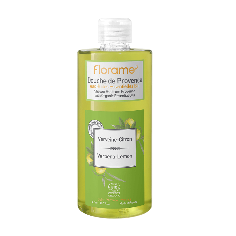 Gel douche verveine citron 500ml Cosmos