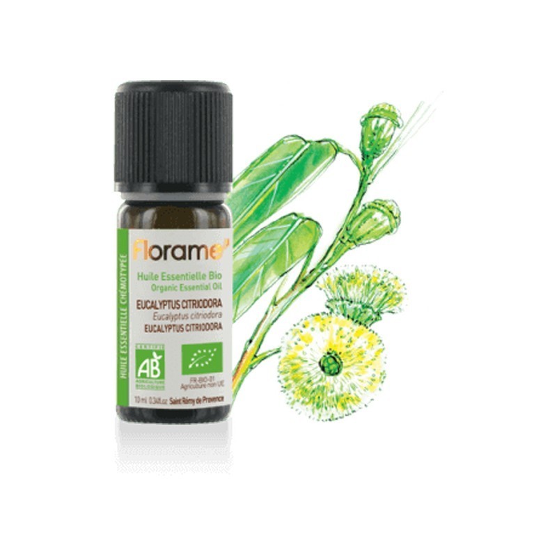 Huile essentielle eucalyptus citronné bio 10ml